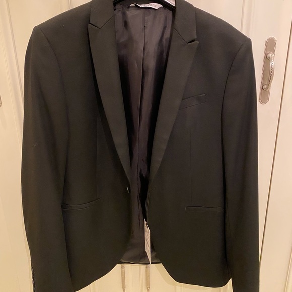 Zara Men’s Black Blazer - Picture 1 of 10